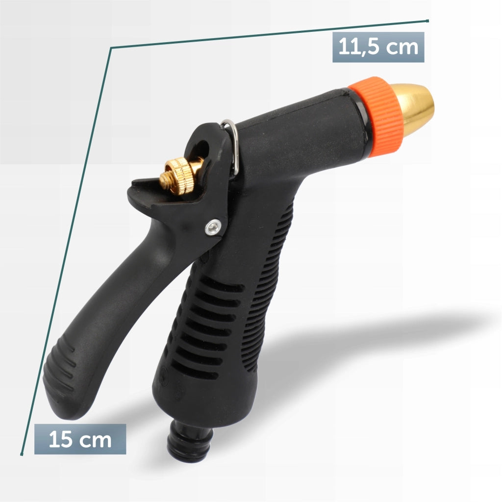 Pistola irrigatrice da giardino KADAX per tubo da giardino in metallo