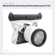 Accessori per fotocamera subacquea universali per DSLR - Protezione fino a 20 metri - Impermeabile - Chiusura ermetica - Resistenti a umidità e fango