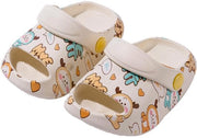 Pantofole per bambini con motivo di cervo - calzini da spiaggia divertenti per bambini - zoccoli da bagno morbidi antiscivolo - sandali da spiaggia - respiro - regolabili - adatti per bambini di entrambi i sessi - misura 16