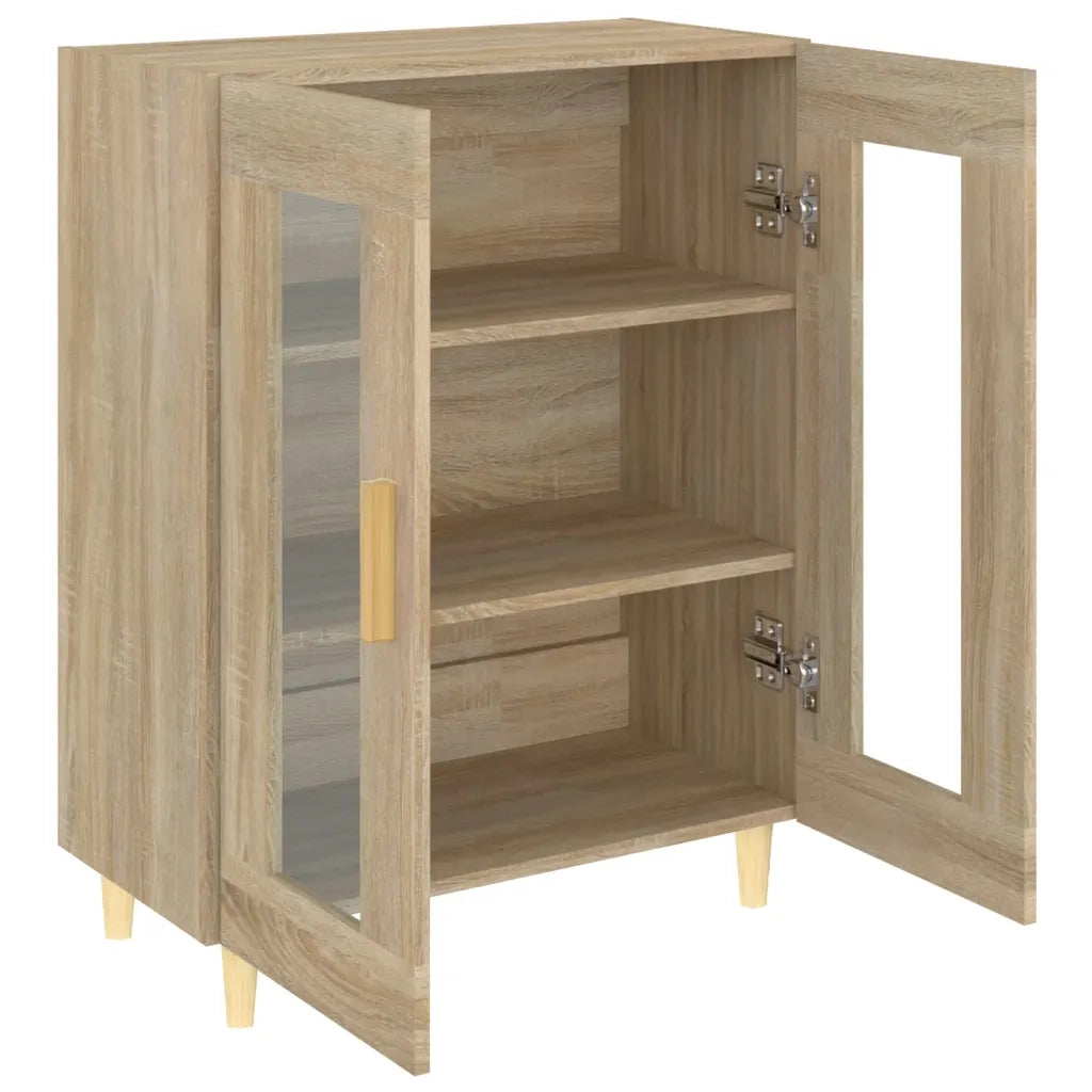 Credenza Rovere Sonoma 69,5x34x90 cm in Legno Multistrato cod mxl 27491