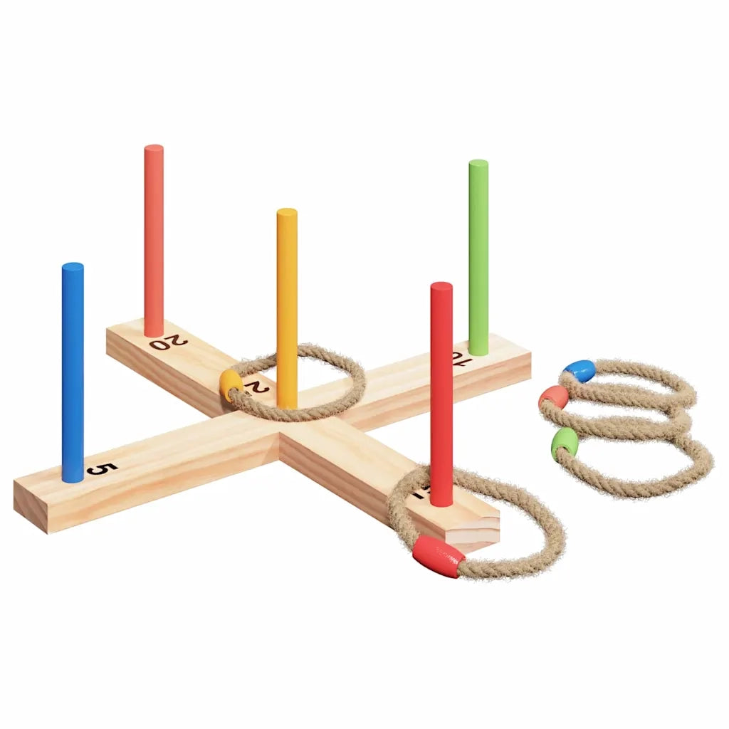 Set di giochi a cerchi Multicolore 41 x 41 x 16 cm CFW2439307