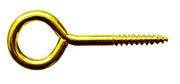 Utilia OCCHIOLO A VITE  In ottone lucido mm. 14x30 2.00 centinaia