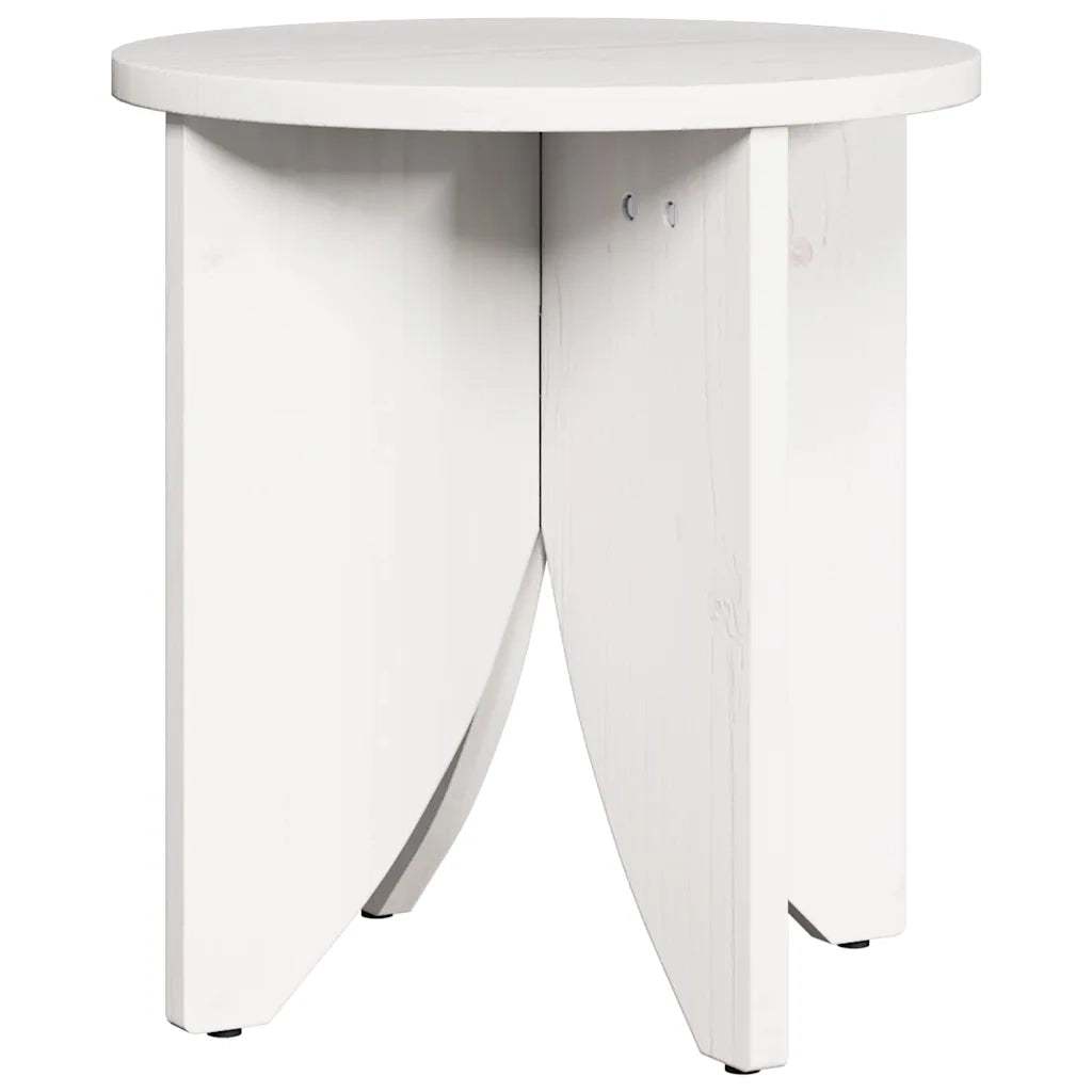 vidaXL Tavolino da salotto 2 pcs Bianco 41,5 x 41,5 x 44 cm