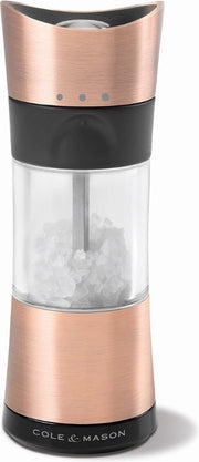 Molinello di Sale - Rame - Precision+/Molinello Regolabile - 154mm Scopri la maledizione perfetta con questo elegante molinello di sale in rame. Con impostazioni di precisione e un design raffinato, garantito per la vita.