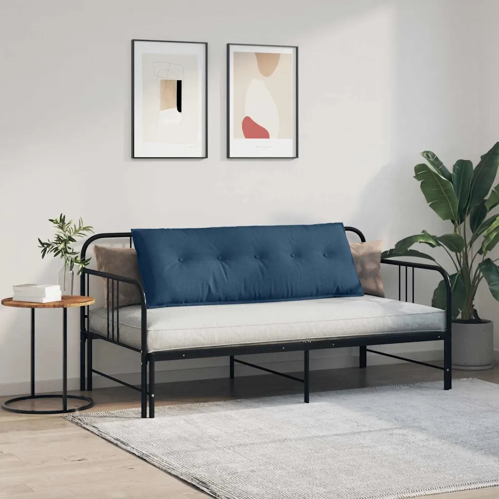 Cuscino per Schiena | Cuscino dorsale Blu 140 x 19 x 50 cm Tessuto