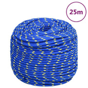 Corda Nautica Blu 8 mm 25 m in Polipropilene