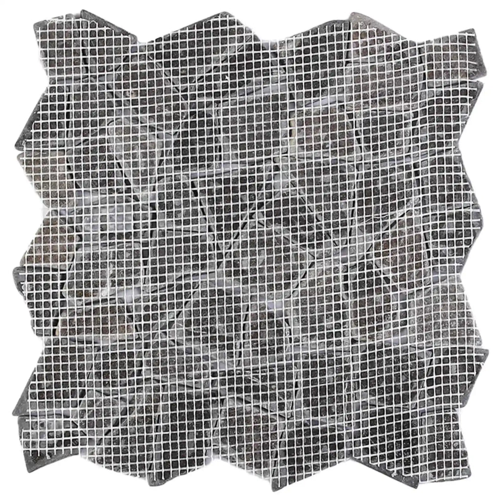 Piastrelle Mosaico Grigio Scuro 30 x 30 cm Marmo 42033530