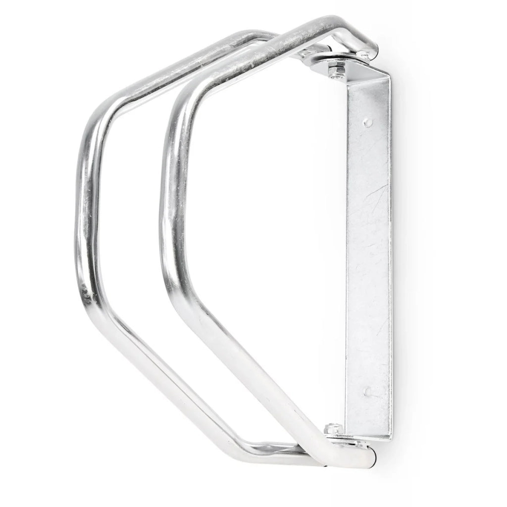 Pratico sistema di portabiciclette basculante da garage 3413001