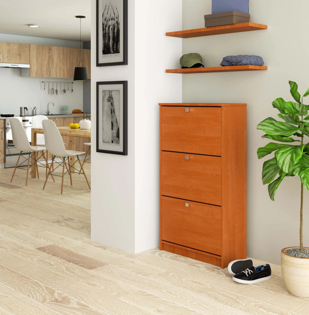 Scarpiera AKORD Ontano 60 cm 3 ante 60x28,5x113 cm