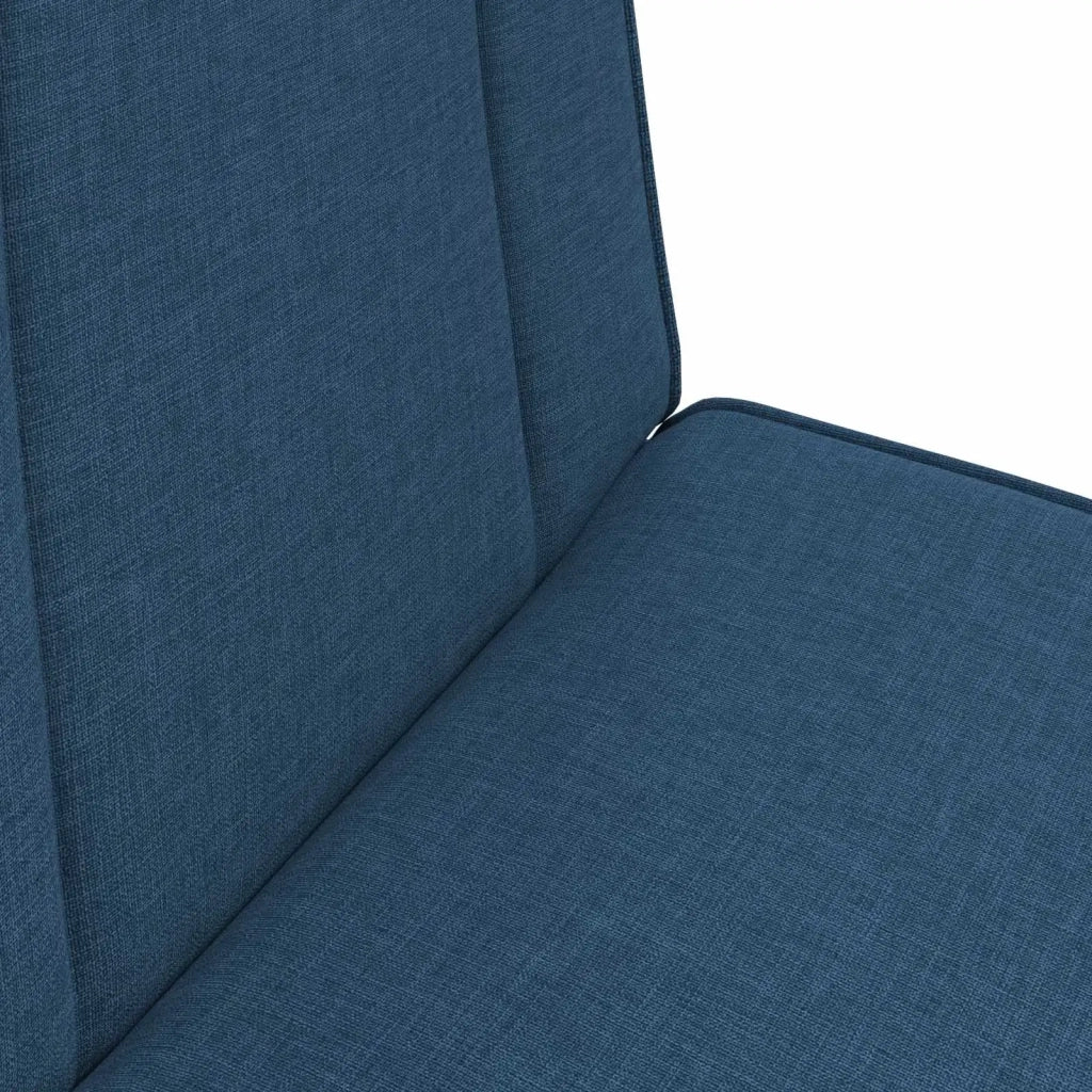 Sedia a pavimento regolabile Blu Tessuto