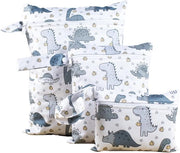 Tas per Bambino 3 Unità - Impermeabile - Borsa per Bagni - Organizzatore per Articoli da Bambino - Ripiegabile - Leggero e Facile da Pulire - Borsa Idrica