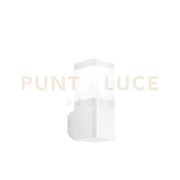 APPLIQUE FOCUS BIANCA SQUADRATA 1 LUCE ATTACCO GU10 IP65 10X13X24CM