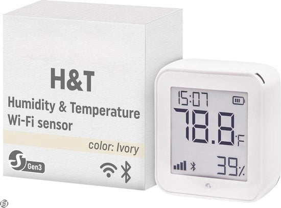Termometro digitale per interni - Umidificatore e termometro per casa - Misuratore di temperatura e umidità per ambienti interni