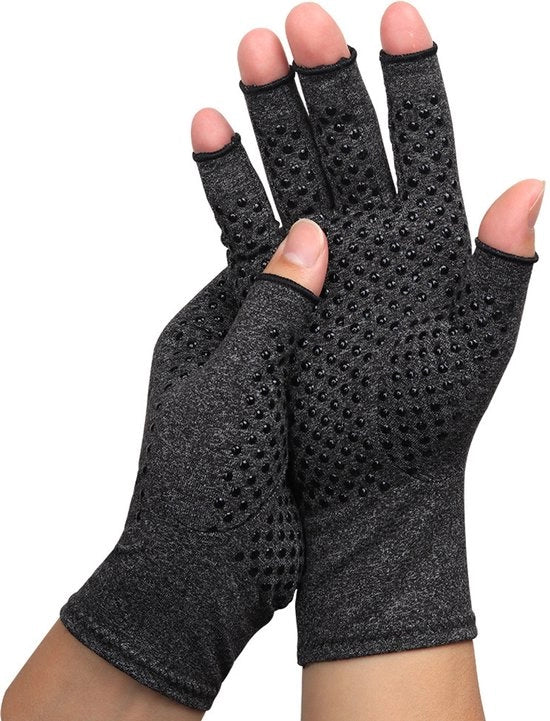 Manopole senza dita, per uso respiratorio, adatte per allenamento, sport all'aperto, ciclismo, fitness e cura della salute; manopole senza dita, L