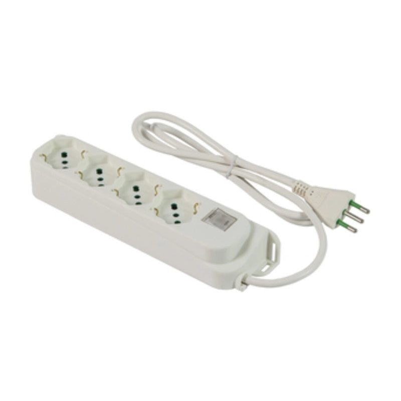 FME 47.4204 MULTIPRESA 4P BIP/SC+INT SICUR 10A  1 PZ