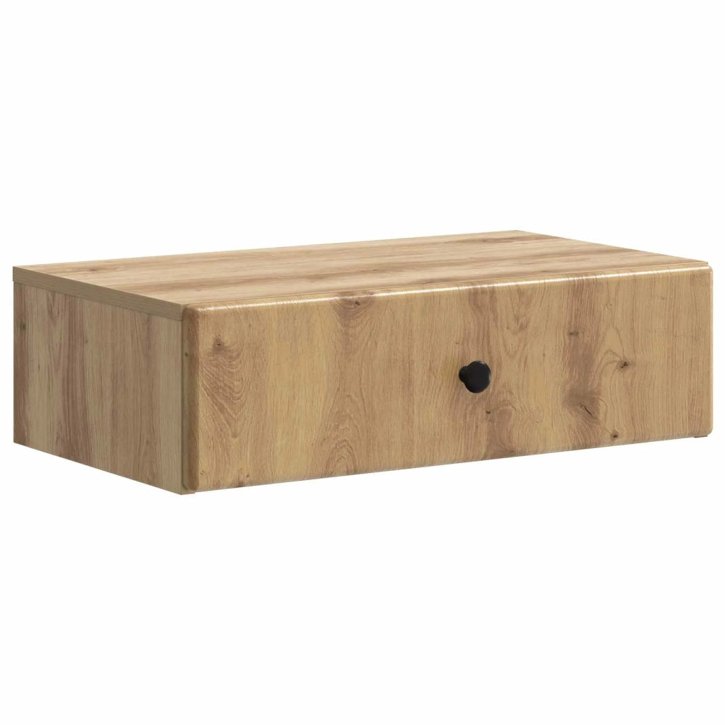 Tavolino da Parete Laterale Rovere Artigianale 899174