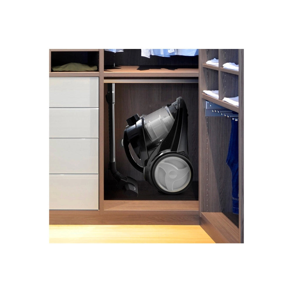 Trade Shop - Scopa Elettrica A Traino Aspirapolvere Multi Ciclonico Senza Sacchetto 700 Watt -