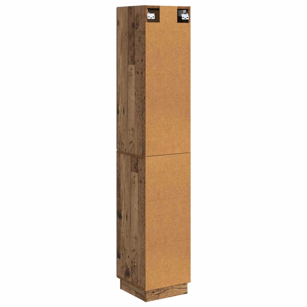 Set di armadi 2 pcs Legno antico Legno ingegnerizzato 3416797