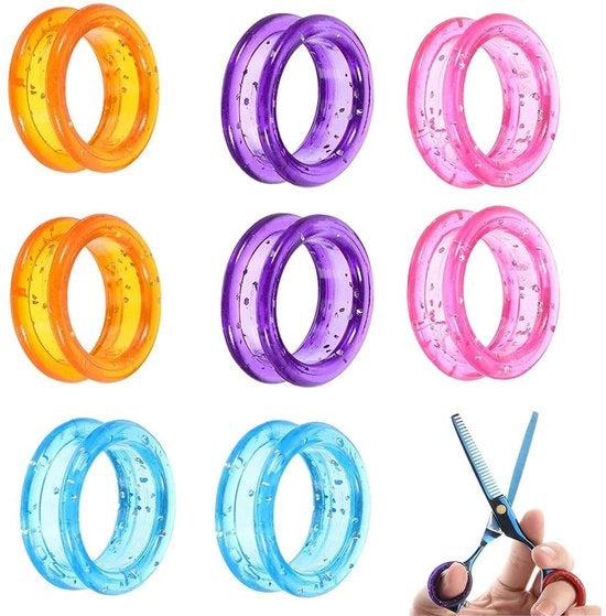 Foglio di taglio antiscivolo con anello per dita - Silicone - Fermo dita - Fermo dita per taglio - Accessorio per bellezza - Fermo dita comodo