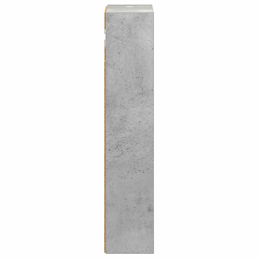Armadio da bagno a muro Grigio Cemento 20 x 10 x 50 cm 889282