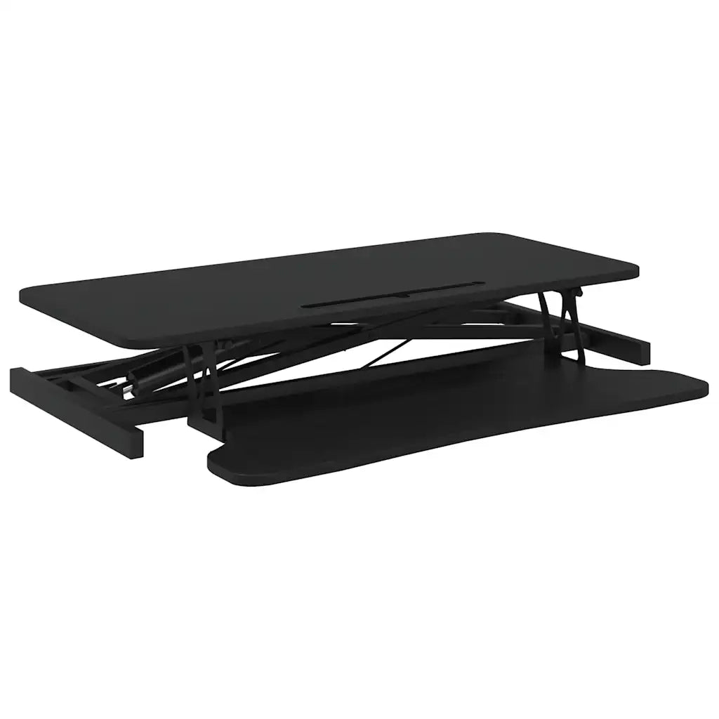 Banco da Lavoro Regolabile 90x40x(13-50) cm in Acciaio e Legno 336400
