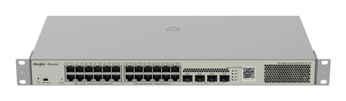 Reyee switch poe 28 porte gigabit, layer 2, cloud managed, poe budget, 370w - RG-NBS3100-24GT4SFP-P-V2