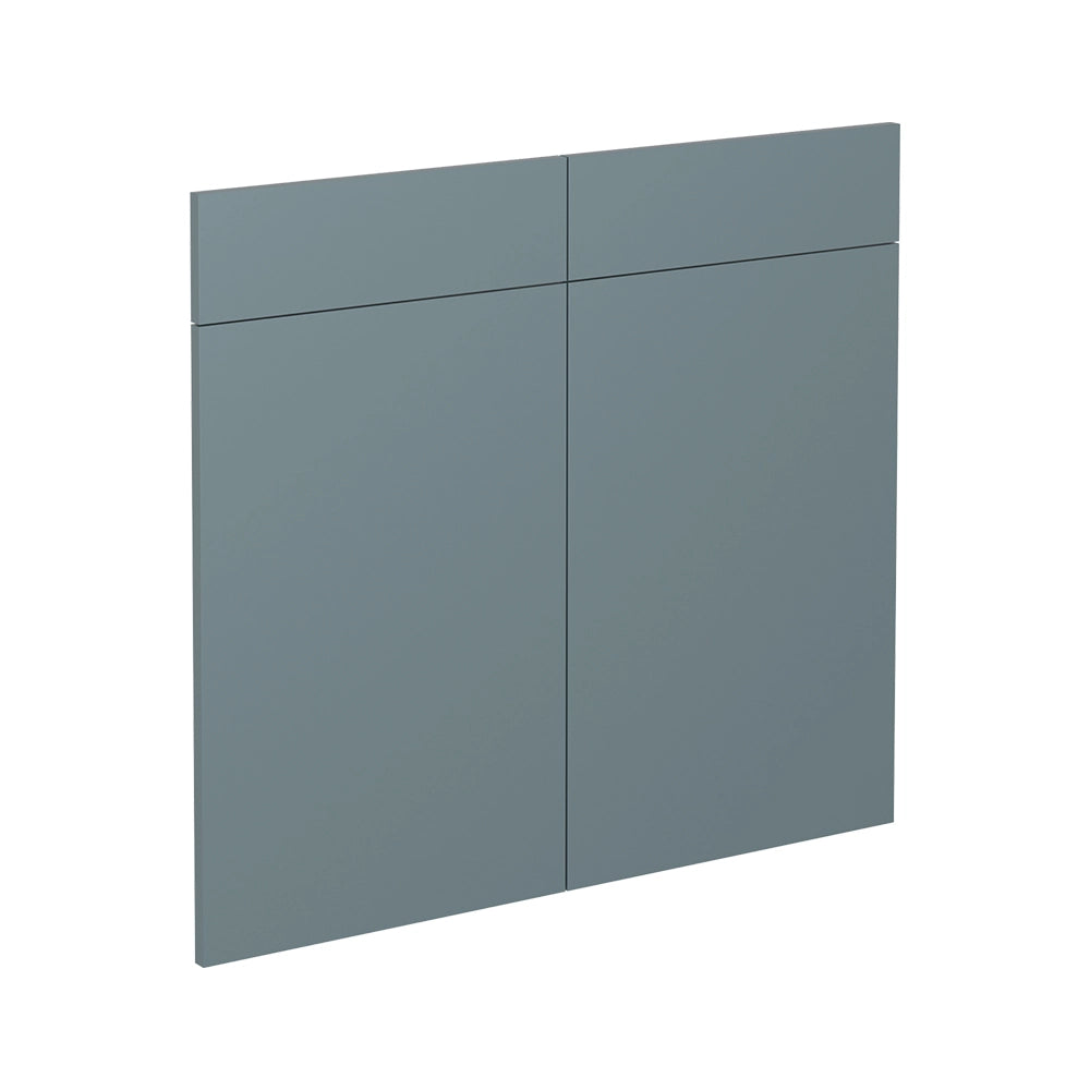 Vicco Frontale cucina Grigio-blu 79.2 x 70.8 cm frontale del mobile per mobile base con cassetti