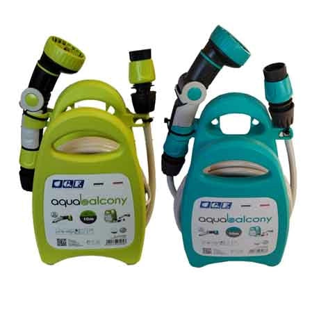 TUBO DA GIARDINO IN KIT 'AQUABALCONY' G.F. 10 mt - Col. Blu - G.F.
