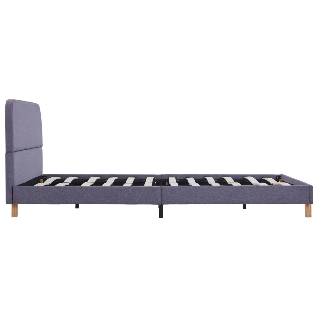 Giroletto senza Materasso Grigio Chiaro 140x200 cm Tessuto 280873