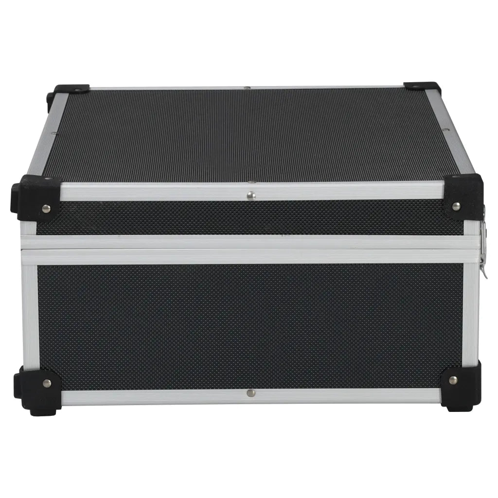 Valigetta per Attrezzi 46x33x16 cm Nera in Alluminio CFW2316965