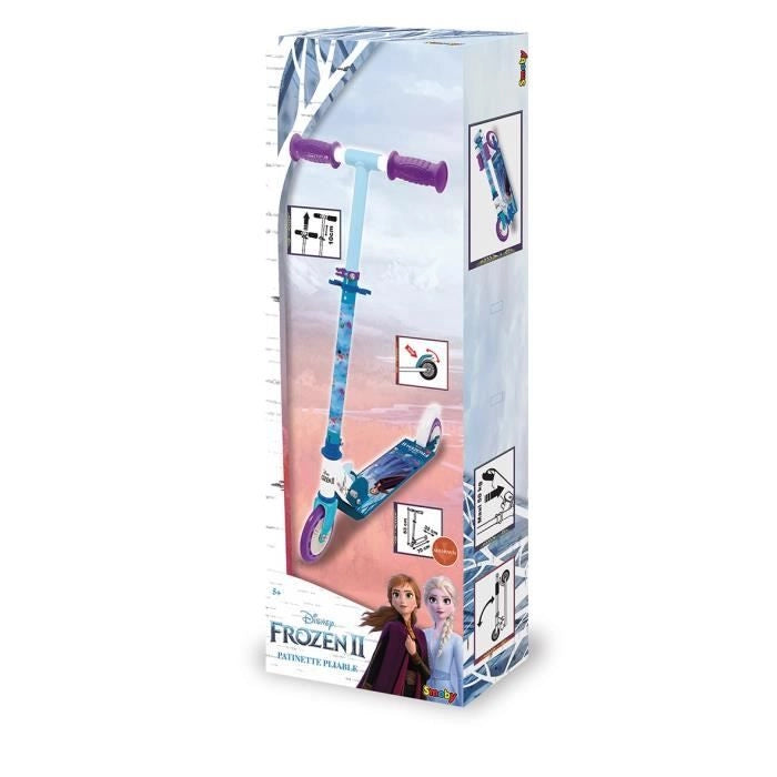 Scooter SMOBY Frozen 2 pieghevole a 2 ruote