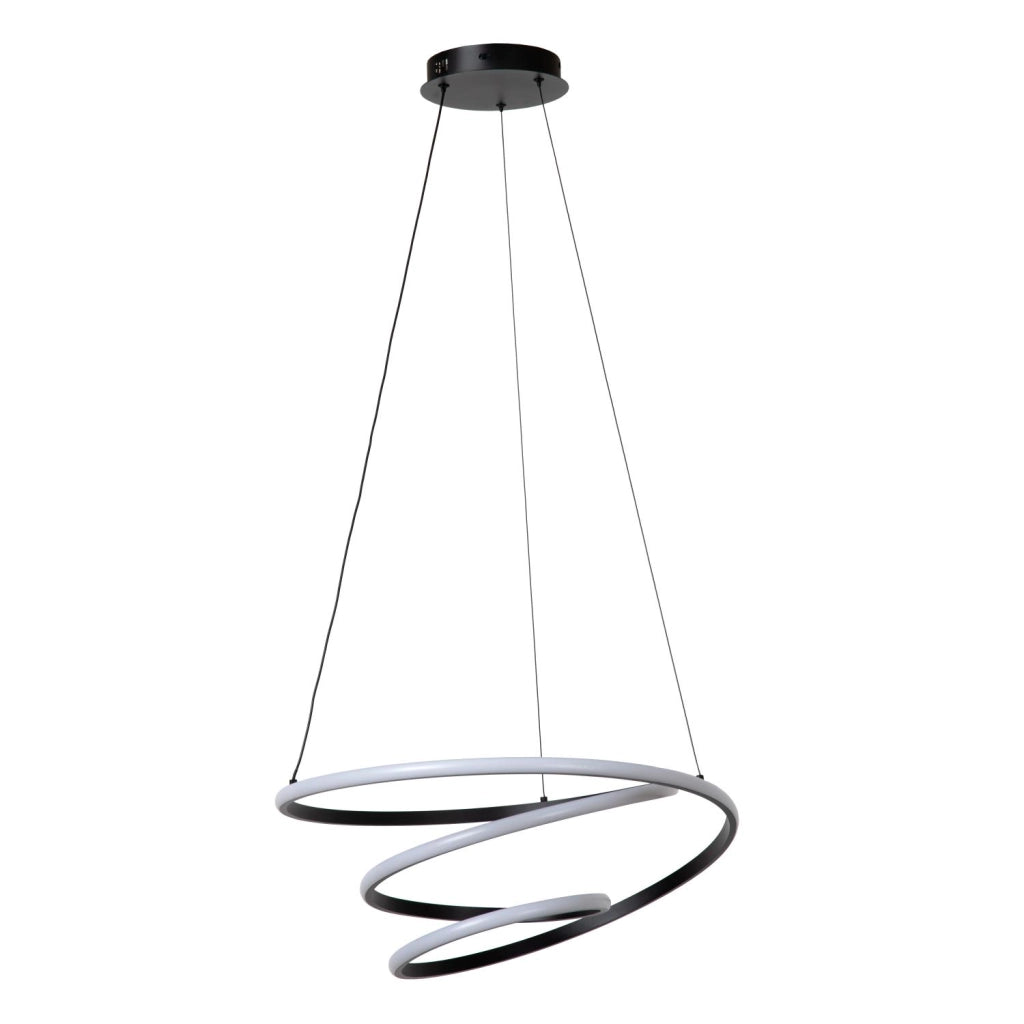 Lampada sospesa ESPIRAL LED nera spirale Lucide