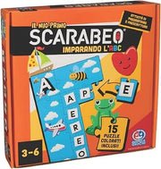 l Mio Primo Scarabeo Puzzle, Imparando l`ABC, Gioco per Apprendimento di Lettere e Parole,Spin Master Editrice Giochi,Et