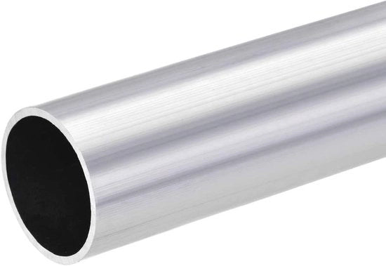 Tubo di alluminio 6063 - Tubo circolare 30mm di diametro esterno - Tubo senza saldatura 27mm di diametro interno - Lunghezza 300mm - Alta resistenza - Resistente alla corrosione - Tubo metallico
