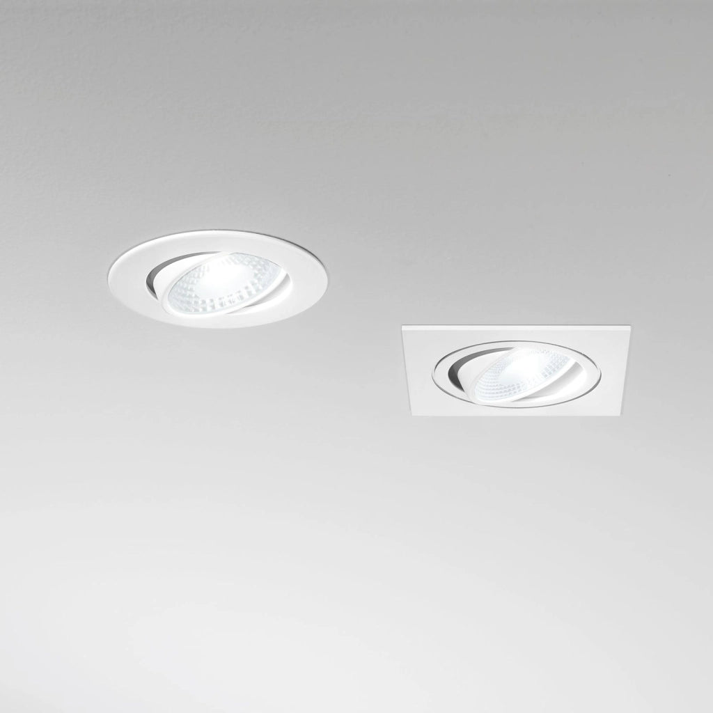 INCASSO LED ORIONE BIANCO TONDO 7W 650LM 4000K 8,7X5,7CM