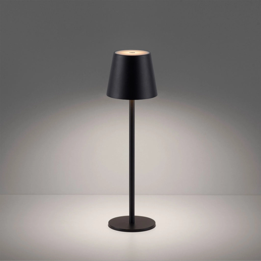 Lampada da tavolo esterno LED 3W IP54 nera Leuchten
