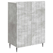 Credenza Grigio Cemento 66 x 34,5 x 92 cm Legno ingegnerizzato