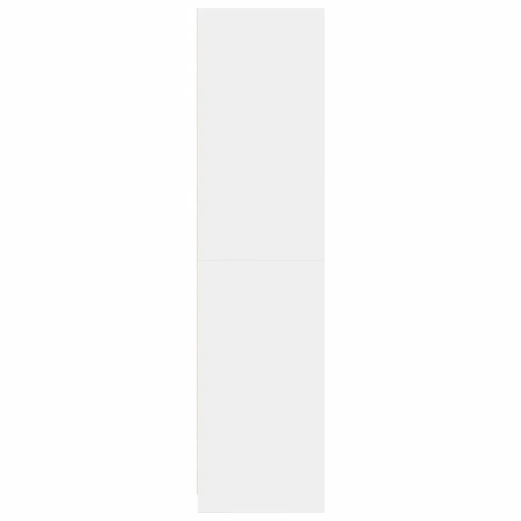 Armadio Bianco 100x50x200 cm in Legno Multistrato CFW5858531