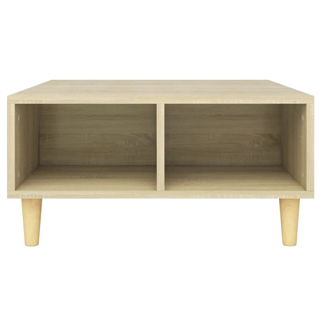 Tavolino da Salotto Rovere Sonoma 60x60x30 cm in Truciolato cod mxl 9137