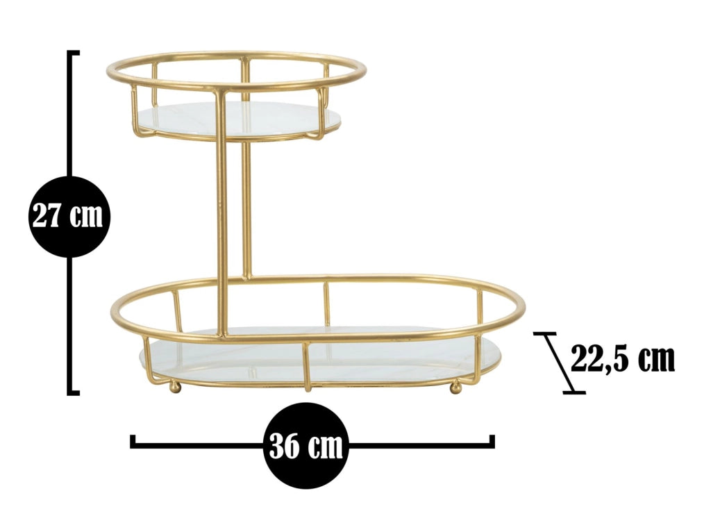 S/TASCHE 2 LEVELS -A- CM 36X22,5X27