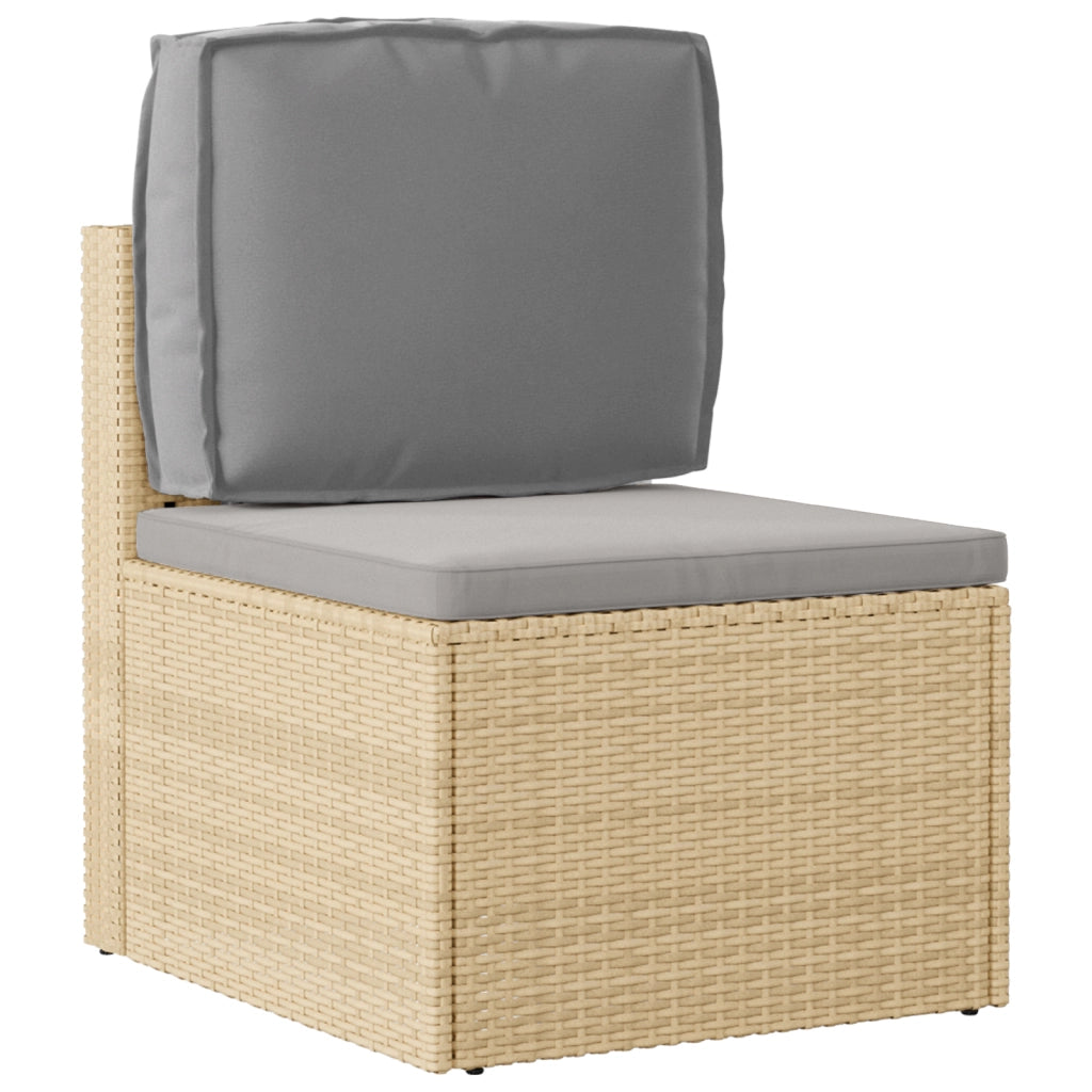 Cuscino per schienale Grigio 50x40x12 cm Tessuto Oxford
