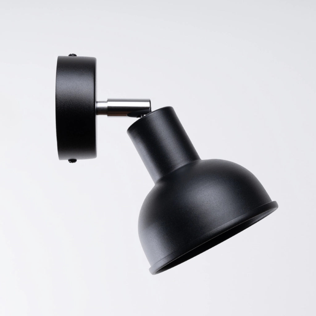 Lampada da parete ELBA nero