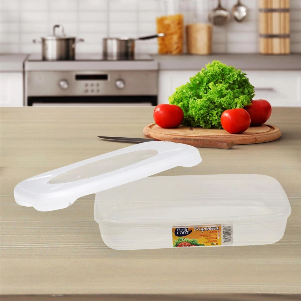 SET 6 CONTENITORI ERMETICI FRIGOBELLA RETTANGOLARI 1.15 LITRI
