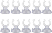 Accessori per acquario - Zuignappe 15mm - 10 pezzi - Zuignappe per acquario - Zuignappe per vetro - Sostegno per tubo di gomma - Resistente alle scosse e facile da installare - Accessori per acquario