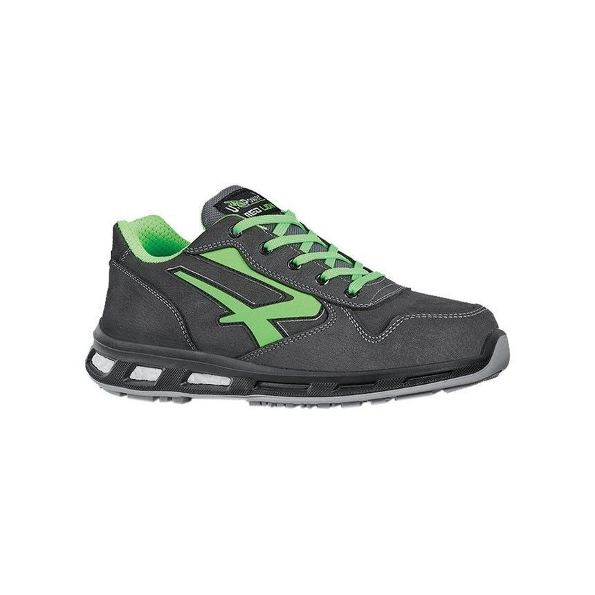 U-Power Scarpe Antinfortunistiche Yoda Ci Nero-Verde Taglia 41
