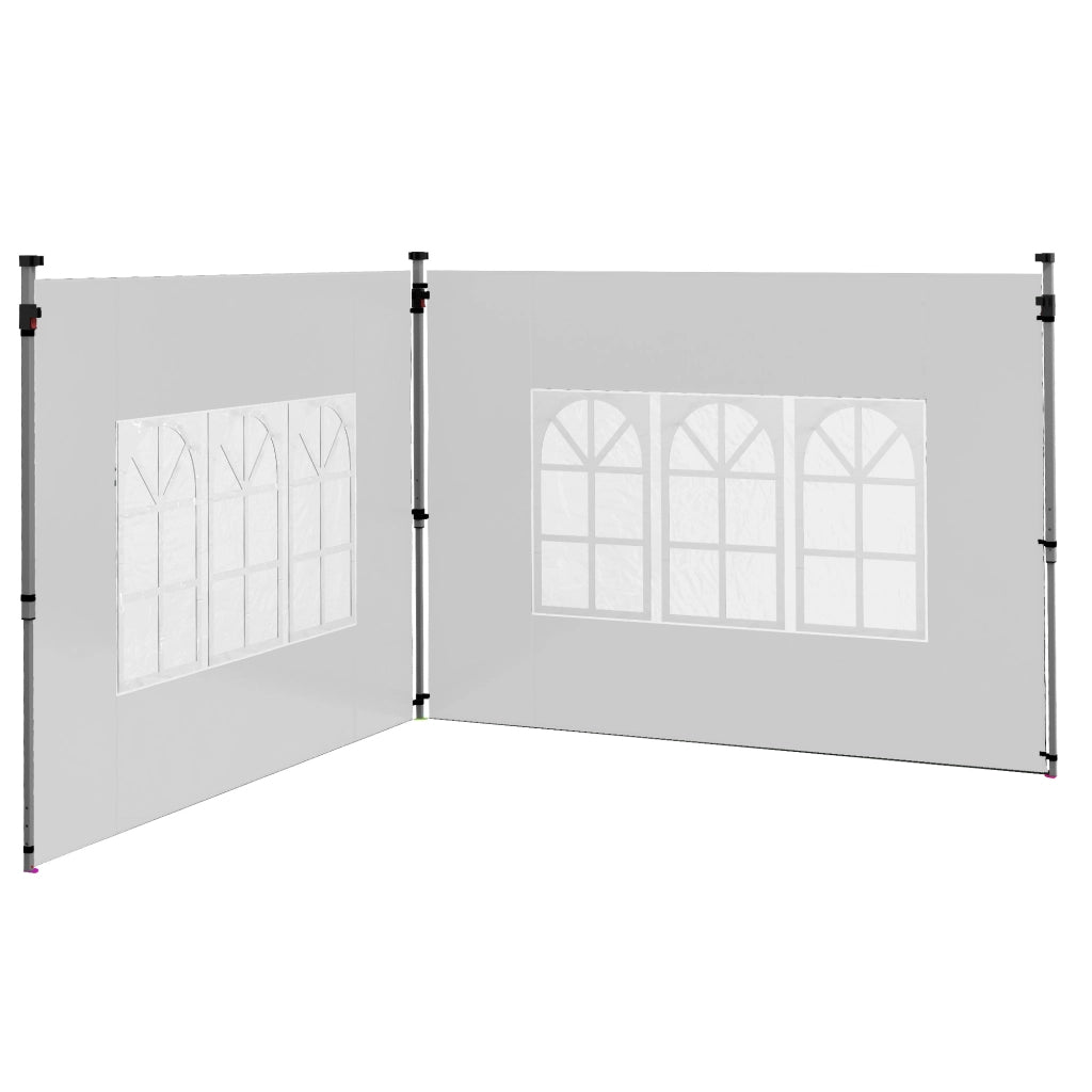 Paroi laterali per tenda da giardino ¨C zephmum ¨C 295x195 cm bianco