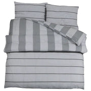 Set Copripiumino Grigio 200x220 cm in Cotone CFW8578378