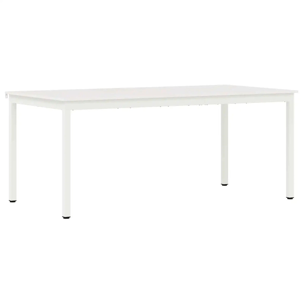 Tavolo da pranzo Bianco 180 x 90 x 75 cm Pino massello