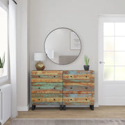 Credenze 2pz 60x33x75 cm in Legno Massello di Recupero 3143637