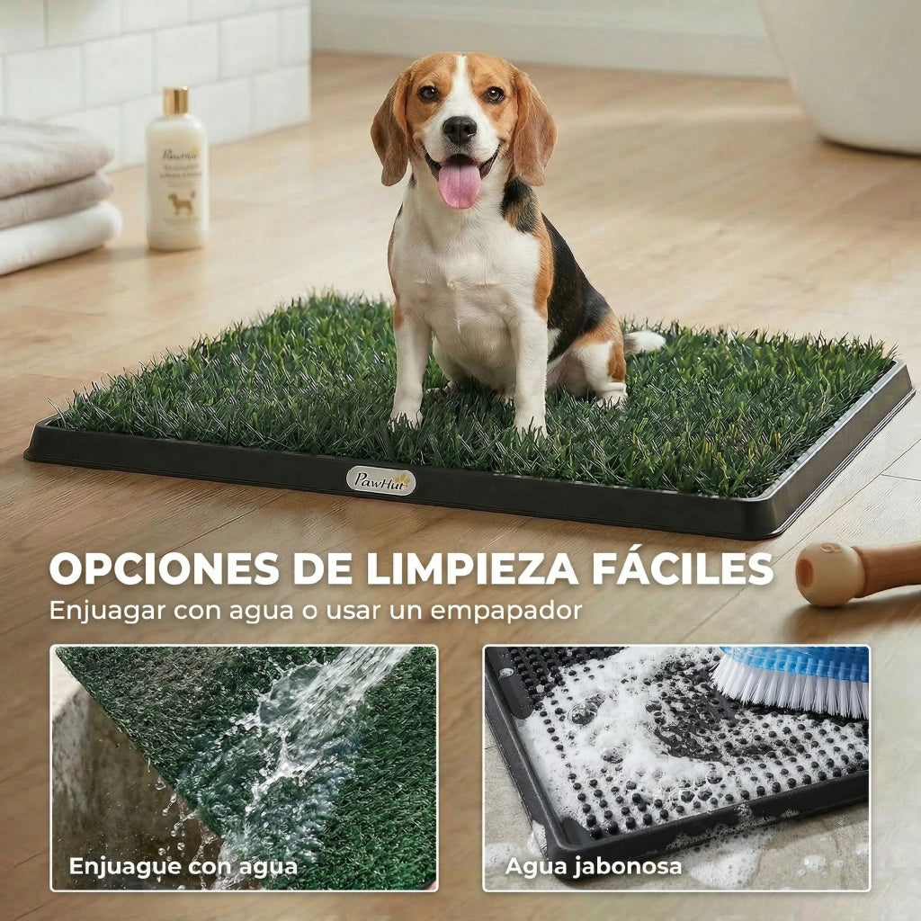 Tappetino Erba Sintetica per Cani ¨C Zephmum ¨C Verde 76x50.5 cm